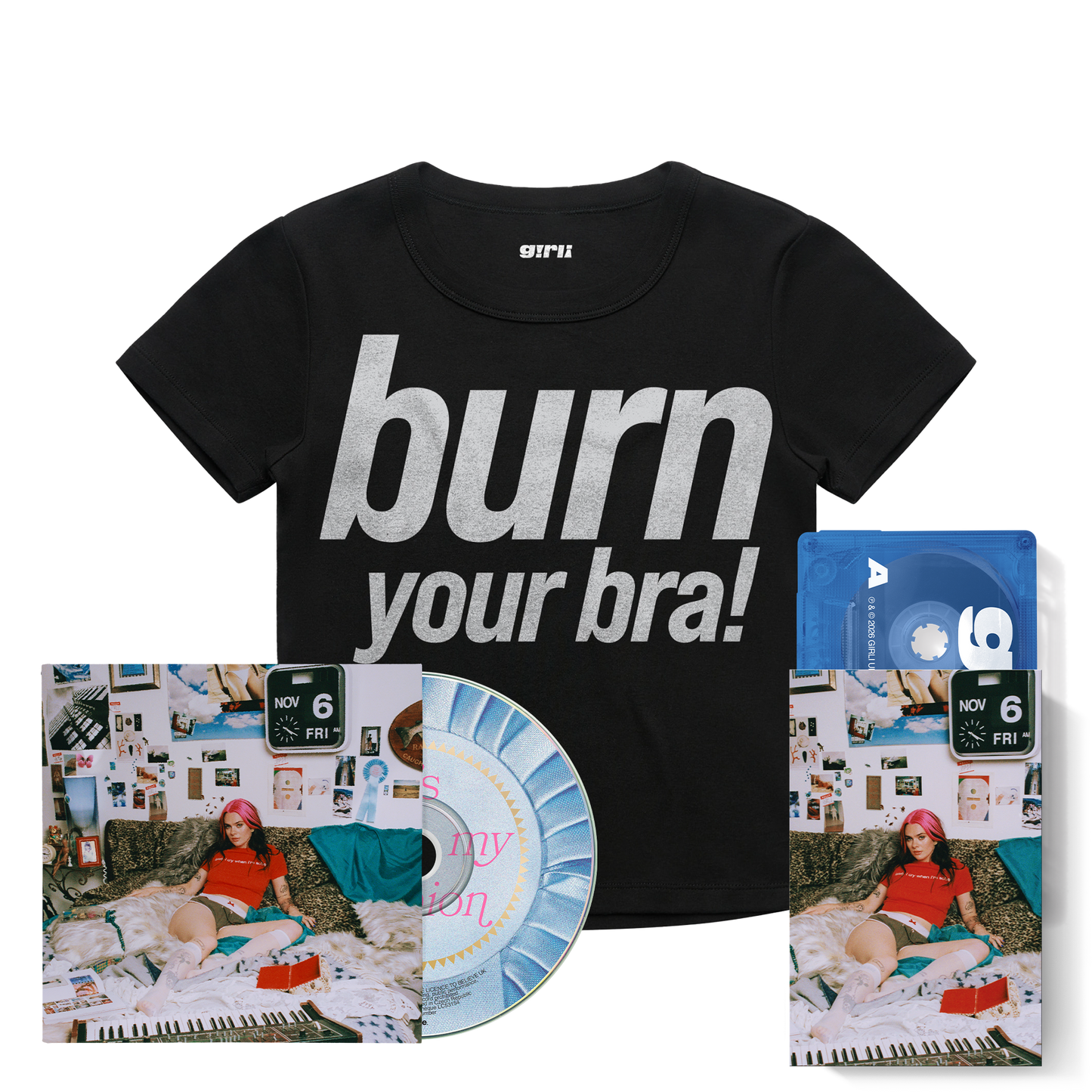 Cassette + CD + T-Shirt