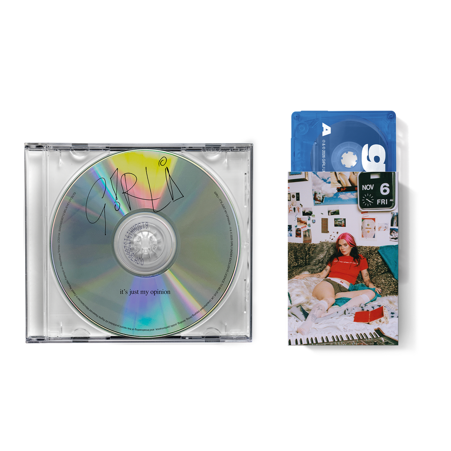 ‘Better Undressed’ Ltd. CD + Cassette