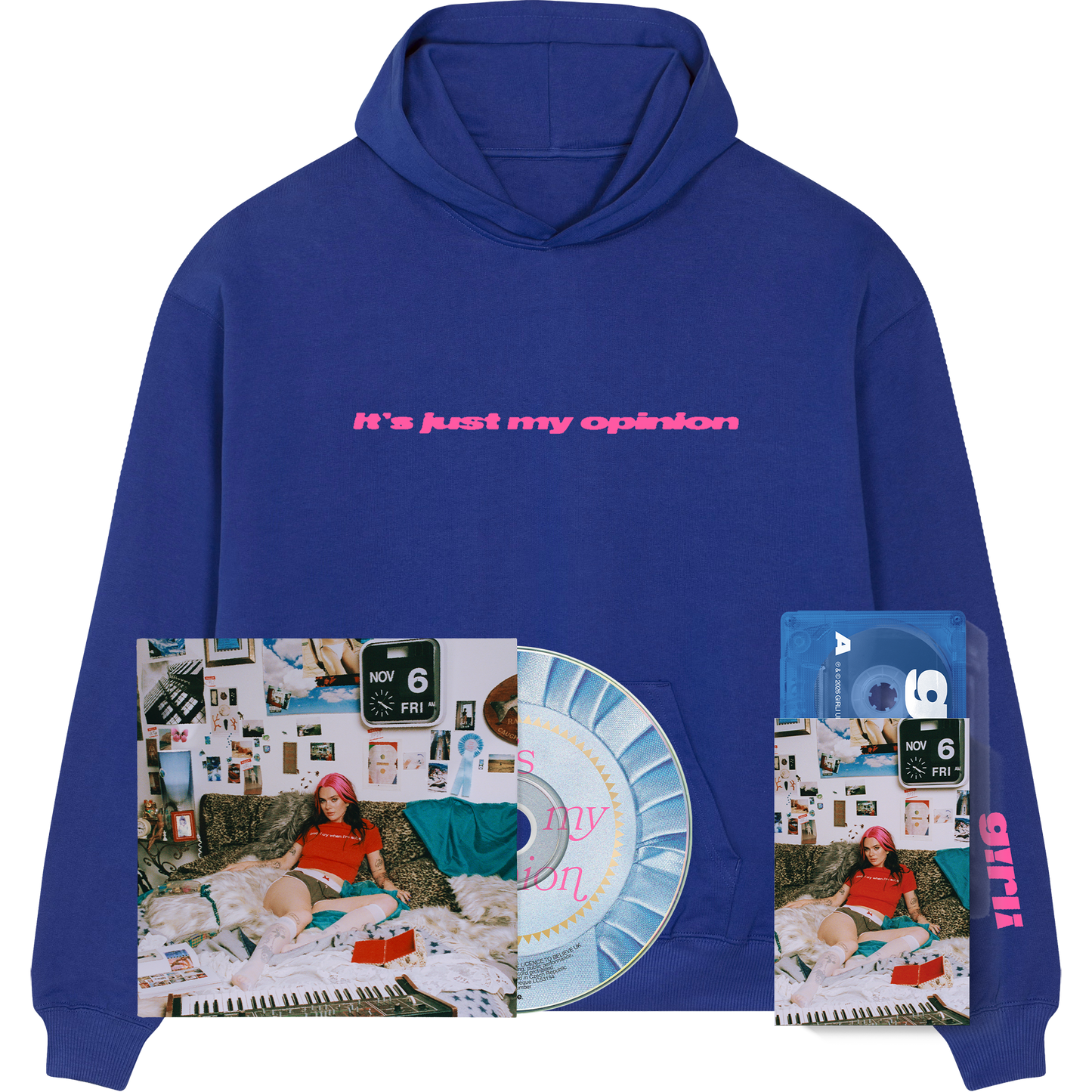 Cassette + Hoodie + CD