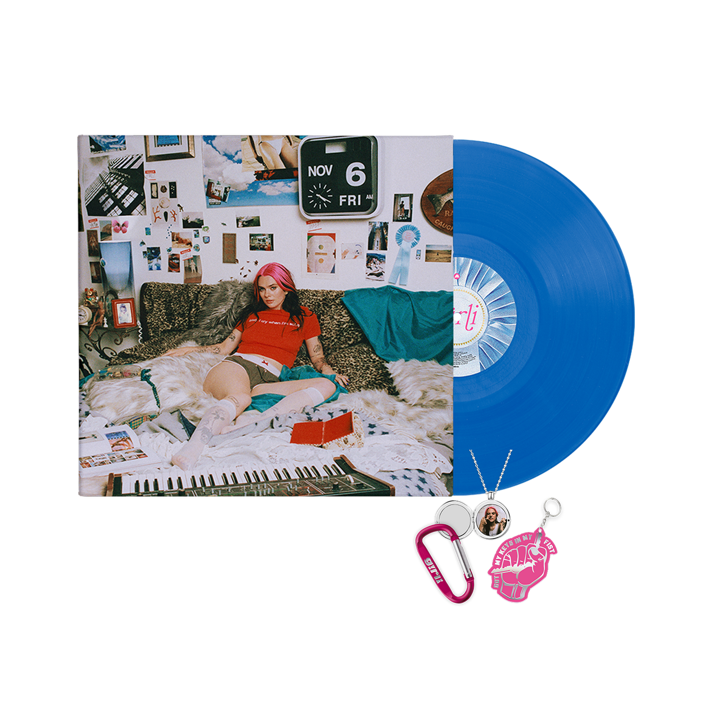 Deluxe Die Cut LP + Trinkets Pack