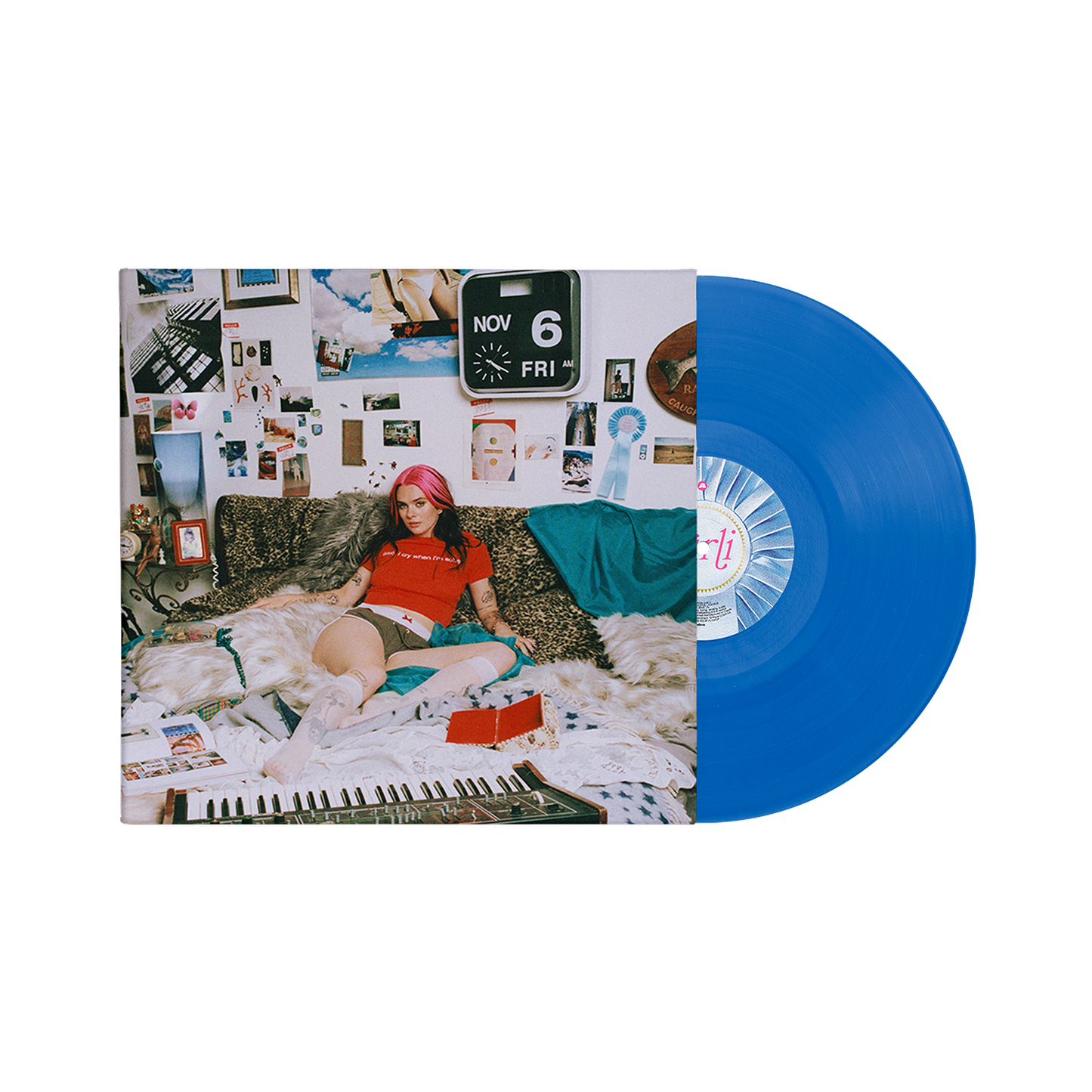 it's just my opinion - Deluxe Die Cut LP (Blue Vinyl)