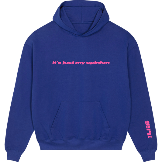 it's just my opinion hoodie